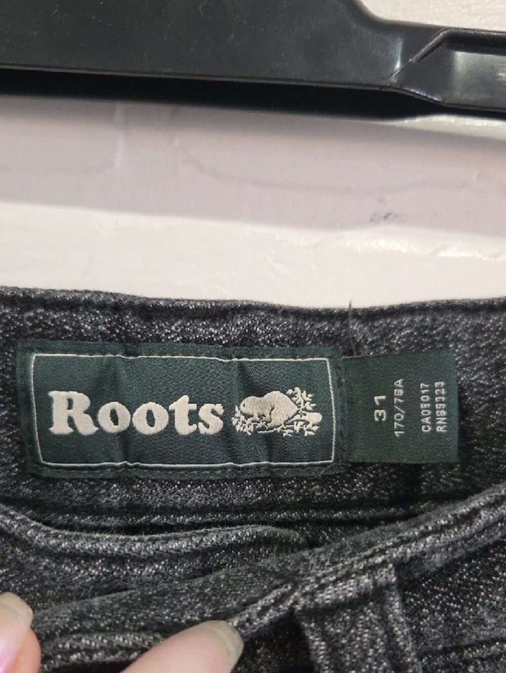Roots Men's Dark Charcoal Jogger Pants - Picture 2 of 7